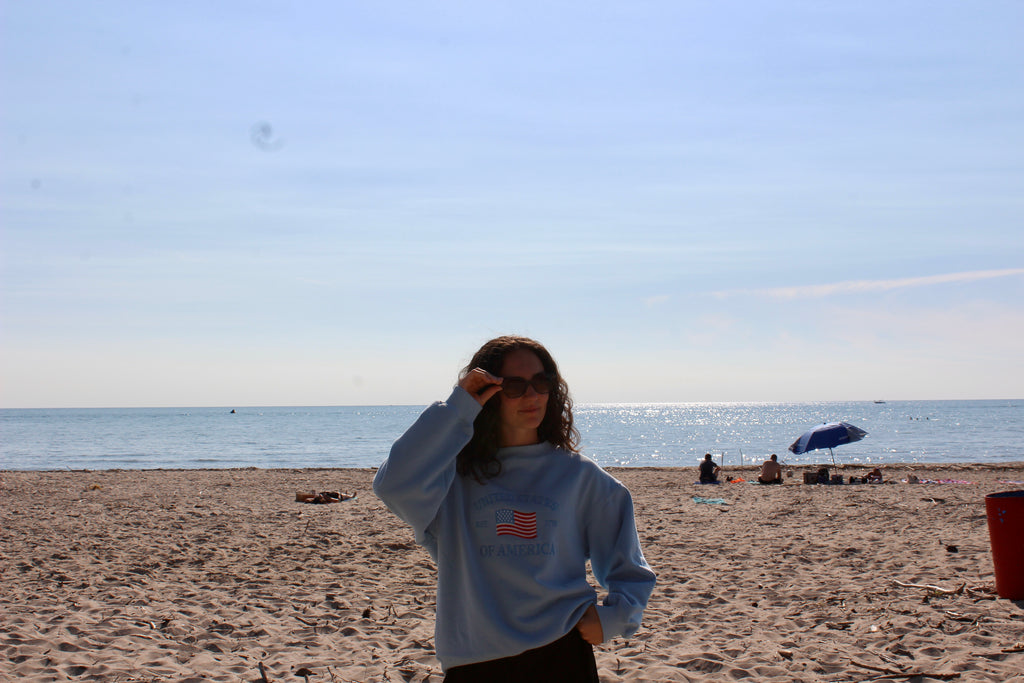 USA crewneck