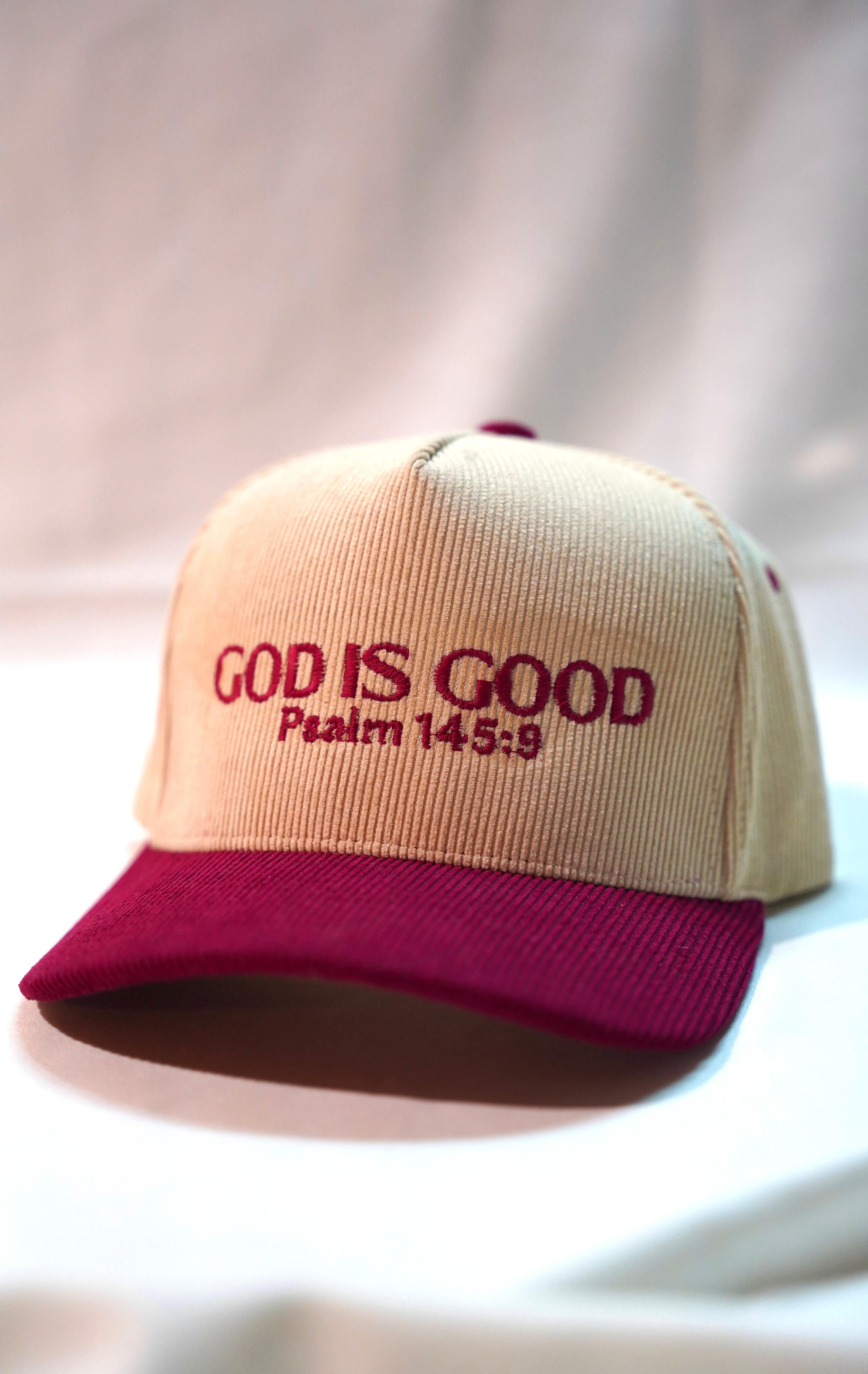 God is Good Corduroy Hat