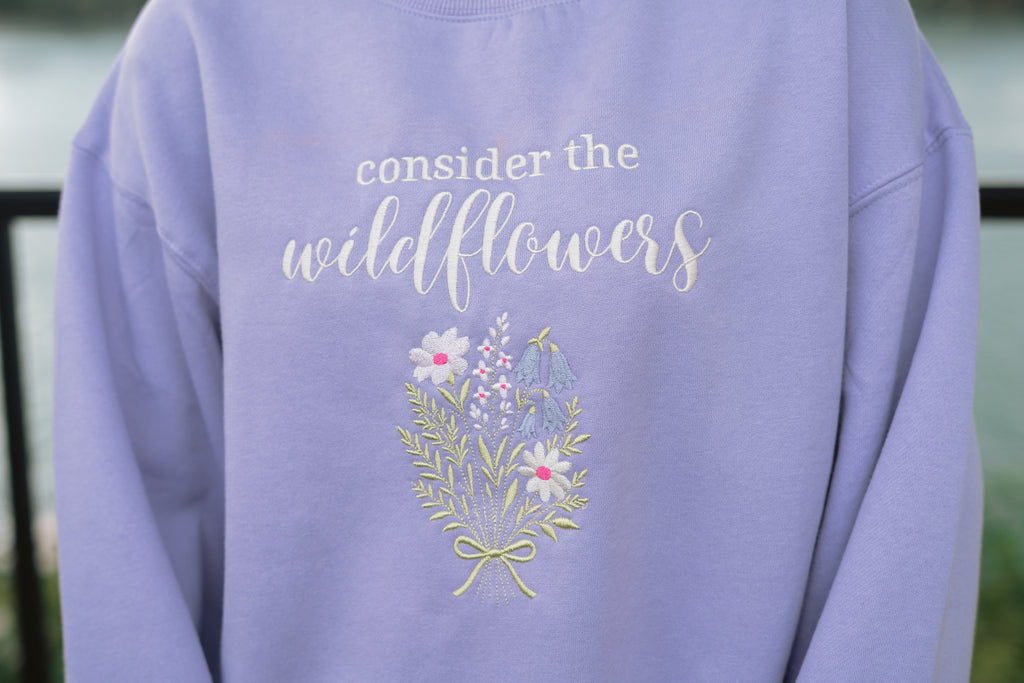 Consider the Wildflowers Crewneck